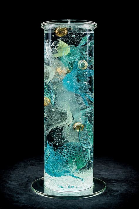 Sea Core By Alison Sigethy Art Glass Sculpture Artful Home Glass Art Glass Sculpture