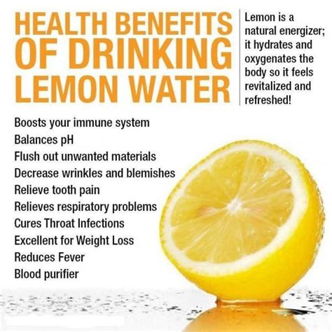 Why You Should Drink Warm Lemon Water Before Bed Lemon Water