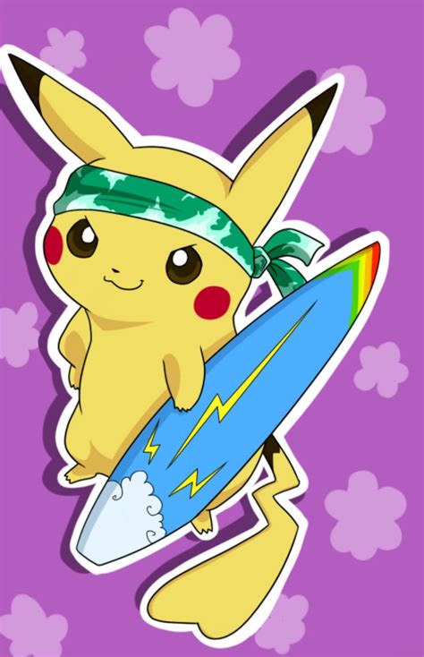 Pokémon 10 Amazing Works Of Pikachu Surfboard Fan Art That Will Melt