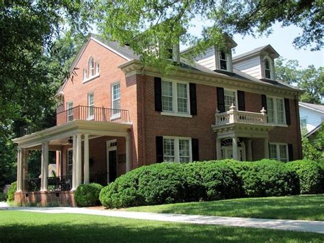 Brick Colonial Homes Beautiful Red Brick Colonial Historical Colonial House Exteriors Red