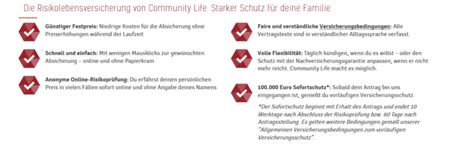 Kinder erhalten nur halbwaisenrente, wenn der verstorbene elternteil mindestens fünf jahre in die gesetzliche. Community Life Risikolebensversicherung Vergleich 03/2021 ...