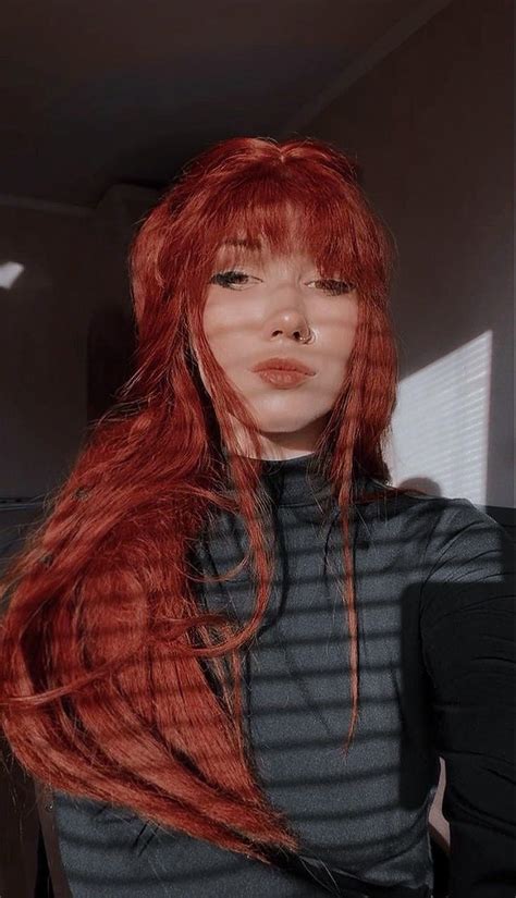 Fiery Red Is A Sexy Color [self] R Sexyhair