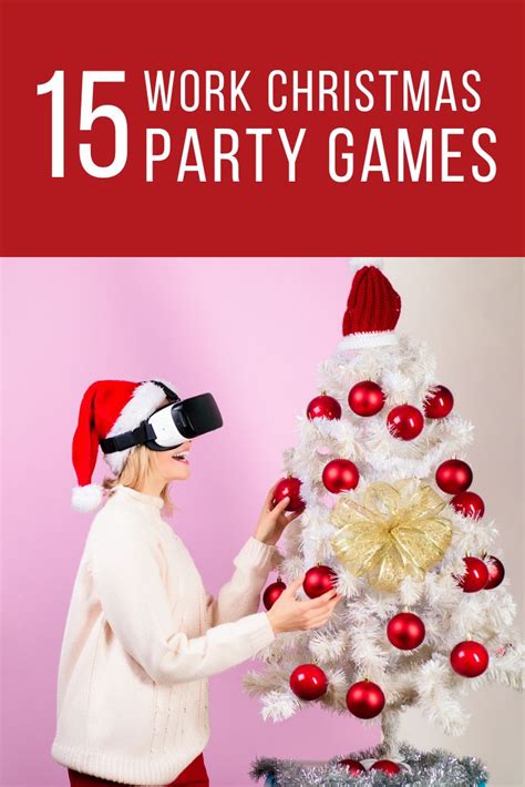 15 Festive Christmas Party Games • A Subtle Revelry Work Christmas