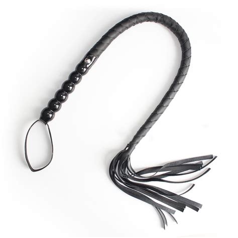 Hot Sex Toys Adult Game Sexy Spanking Paddle Whip Pu Leather Flirt Toys Black Handle Spankers