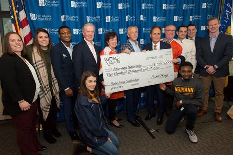 Ed Snider Youth Hockey Foundation Presents 500 000 Grant To Neumann