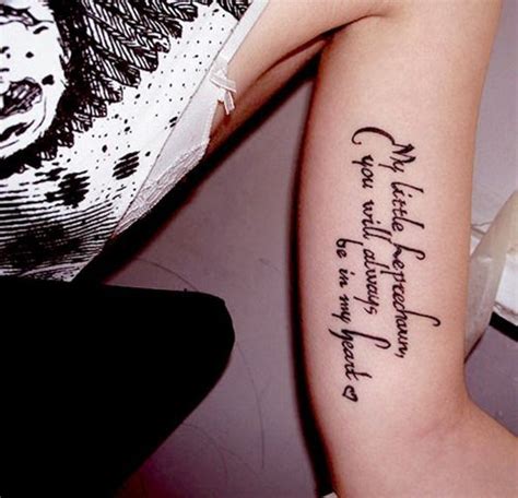 Inside Arm Quotes Tattoo For Women With Images Tattoo Quotes