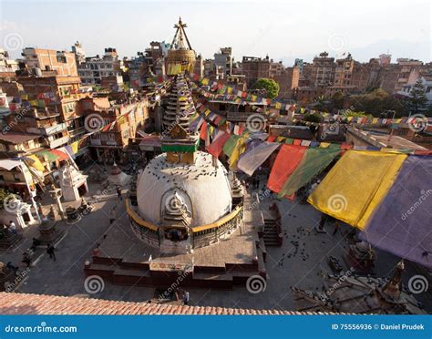 Stupa Di Kathesimbhu Kathmandu Fotografia Editoriale Immagine Di