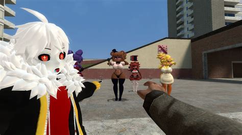 Garrys Mod Five Nights At Anime 3d Playermodels And Ragdolls Fnaf Cally3d Youtube