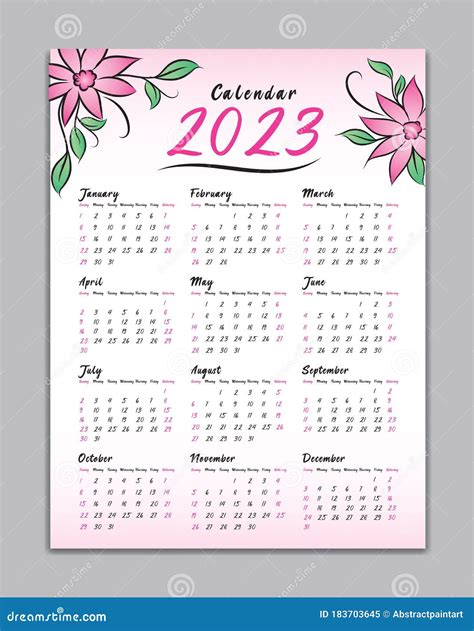 Free Cute Printable Calendar 2023 Printable Calendar 2023 2022 2023
