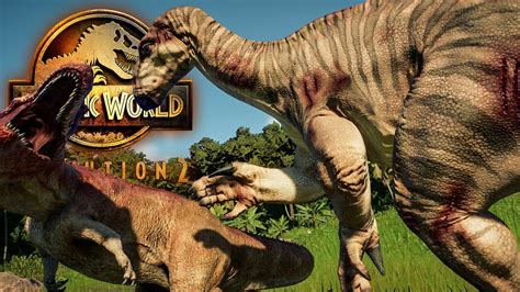 Verteilt Der Iguanodon Wieder Ohrfeigen Jurassic World Evolution 2