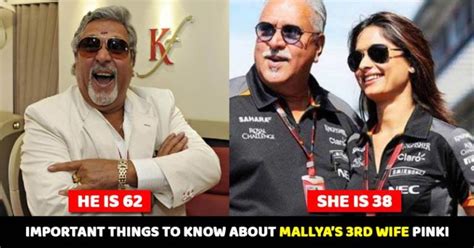 Vijay Mallya Is All To Marry 3rd Time Here S All You Want To Know About His Wife Pinky Lalwani