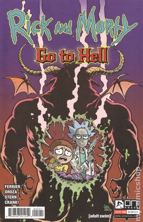 Rick And Morty Go To Hell 2020 Oni Press Comic Books