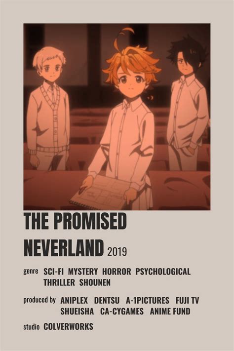 The Promised Neverland Minimalist Poster