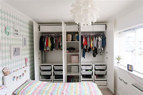 Many of our wardrobes include interior fittings such clothes rails and shelves to help you organize your stuff. Organising my Girls wardrobes- IKEA PAX System {Home ...