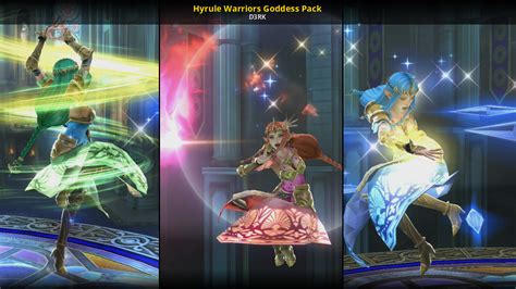 Hyrule Warriors Goddess Pack Super Smash Bros Wii U Mods