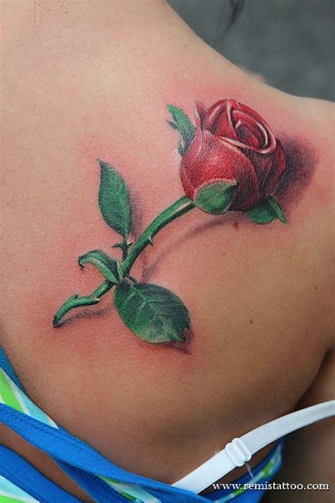 Using lines that are too thin can lead to them wearing out with time. 50 Beautiful Rose Tattoo Designs - EntertainmentMesh