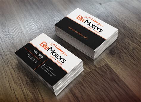 Grow your business when you customize your own business cards using our professionally. Car Dealer Business Cards | Creative Business Card Templates ~ Creative Market