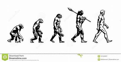 Evolution Human Monkey Homo Vector Magnon Cro