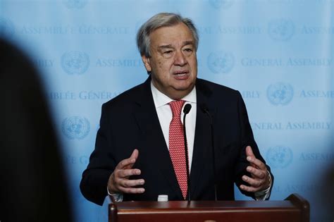 Caras António Guterres Inicia Hoje O Seu Mandato Como Secretário Geral Da Onu