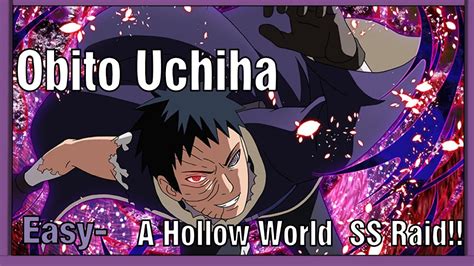 Naruto Blazing Obito Uchiha Hollow Heart Ss Mission Youtube