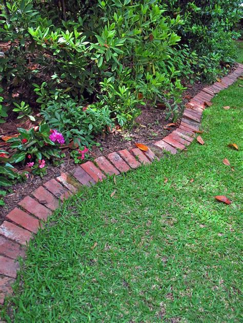 25 Unique Lawn Edging Ideas To Totally Transform Your Yard Brick