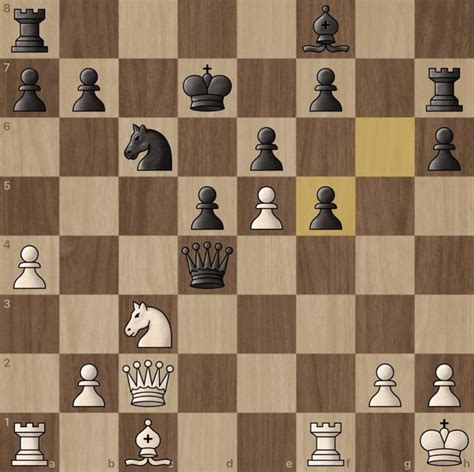 This Was A Nice Line I Sadly Missed In My Last Game White To Play And Win R Chess