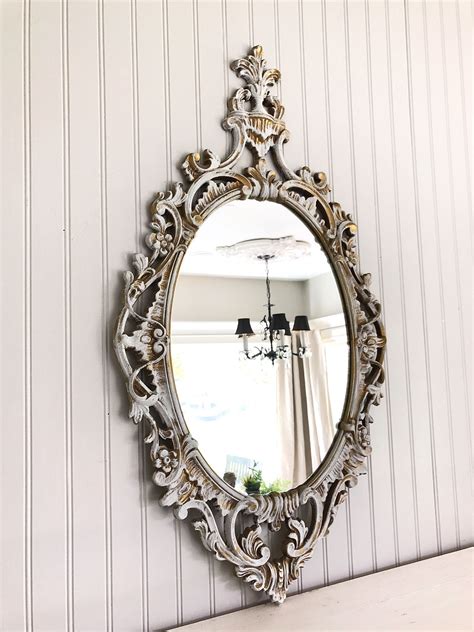 Get the best deal for shabby chic bedroom vanities & makeup tables from the largest online selection at ebay.com. Shabby Chic Nursery Mirror White Distressed Oval Vanity ...