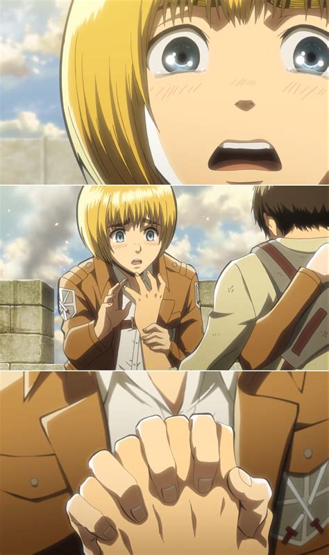 Armin arlert (アルミン・アルレルト arumin arureruto?) is the 15th and current commander (団長 danchō?) of the survey corps, named so by hange zoë before their death. AoT Armin And Eren | Attack on titan fanart, Attack on ...