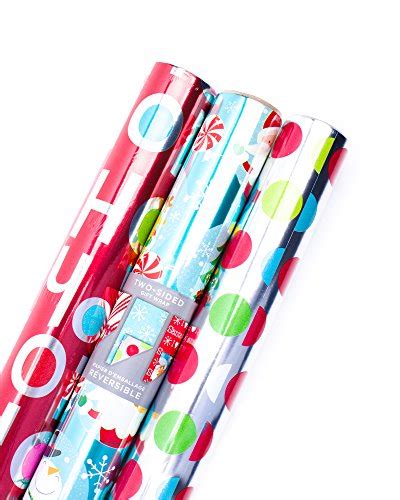 Kooky Color Christmas 4 Rollspack Jam Paper Assorted T Wrap
