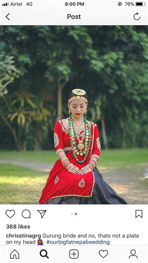 My Traditional Gurung Dress Gurung Dress Bridal Dresses Fashion