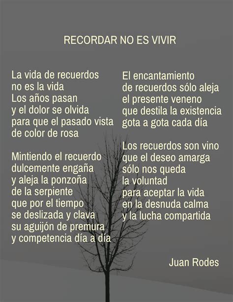Recordar No Es Vivir Poemas Poesia Latinoamericana Poesía