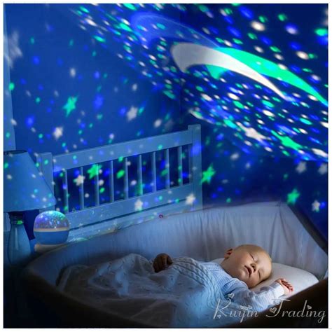 Αγορά Led συσκευές Led Rotating Night Light Projector Spin Starry