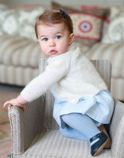My How Youve Grown Britains Princess Charlotte At 1
