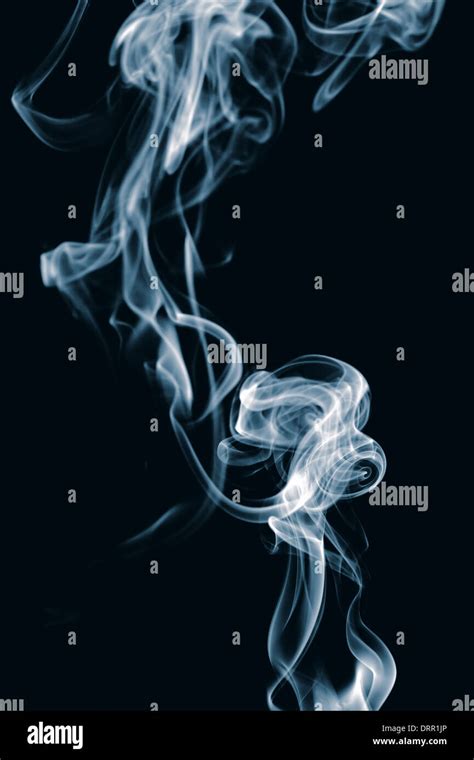 Abstract Blue Smoke Stock Photo Alamy