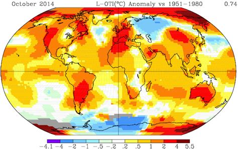 Earth Has Warmest October On Record As Ocean Temperatures Top Charts The Washington Post