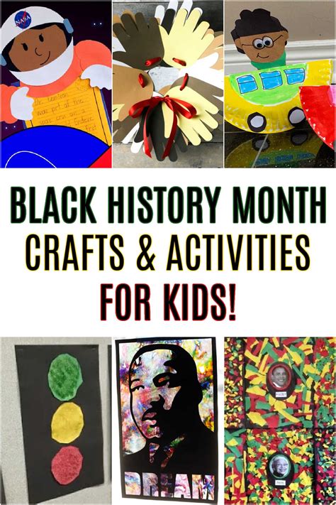 Inspiring Black History Month Crafts And Activities For Kids