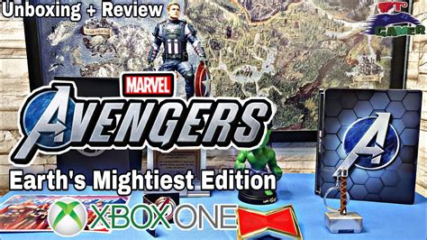 Marvel Avengers Earths Mightiest Edition Xbox One Unboxing Review