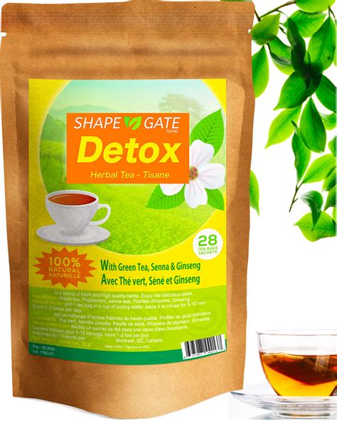 Buy Shapegate Skinny Detox Tea 28 Days Targets Belly And Colon
