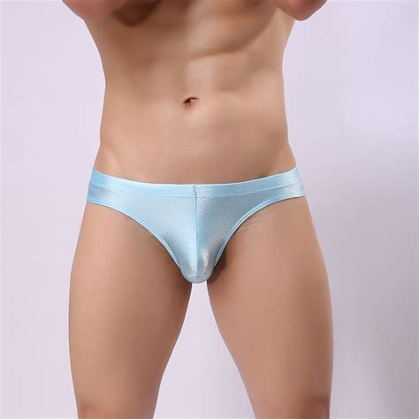 2021 Nylon Men Ice Silk Underwear Mens Briefs Seamless Panties Comfort Breathable Low Waist U