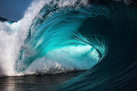 Ocean Wave Sea Waves Blue Water Hd Wallpaper Wallpaper Flare