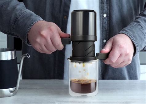 Unique Twist Press Coffee Maker Geeky Gadgets