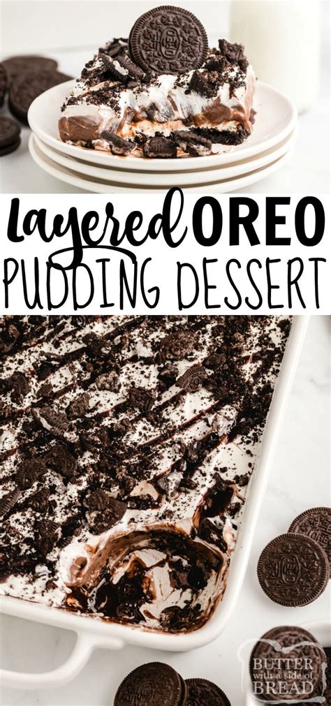 Jun 23, 2020 · modified: Layered Oreo Pudding Dessert is an easy dessert recipe made with Oreo cookies, cream cheese and ...