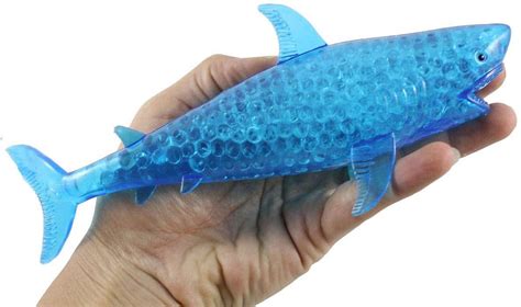 Buy Jumbo Shark Water Bead Filled Squeeze Stress Ball Sensory Stress