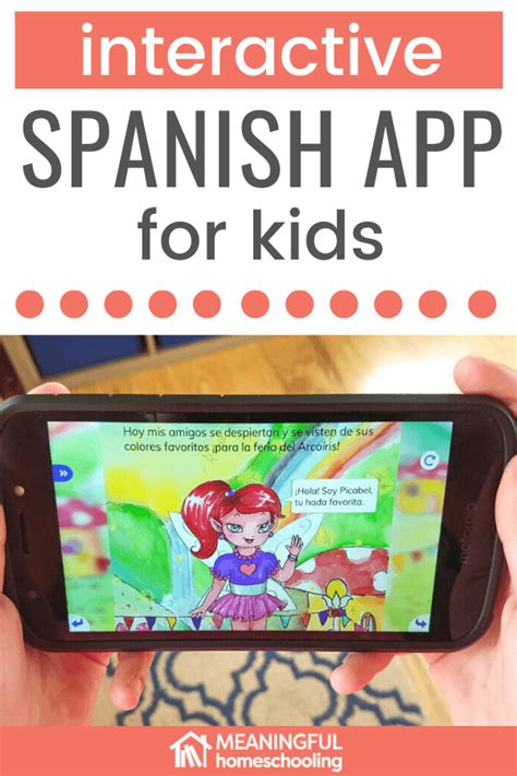 You can choose when and where you want to study, and at the same time stay entertained and motivated. Fabulingua: Interactive Spanish App for Kids