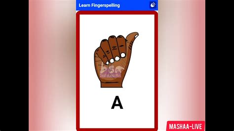Learn Finger Spelling Using The One Handed Alphabet Sign Language