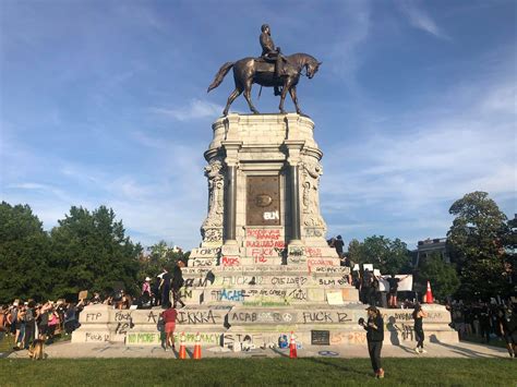 Virginia Governor Orders Removal Of Confederate Statue Amid Protests