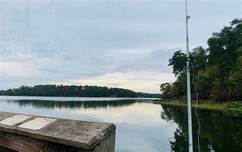 Pier Fishing Badin Lake Uwharrie North Carolina Camping