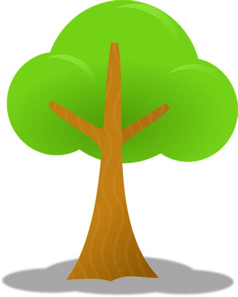 Pohon Hijau Daun · Gambar Vektor Gratis Di Pixabay