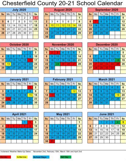 Chester County Sc School District Calendar 2023