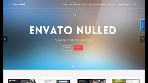 Envato Nulled Nulled Wordpress Themes And Plugins Youtube